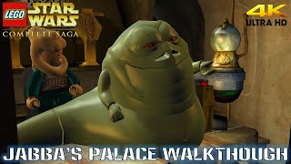 Lego Star Wars The Complete Saga Jabbas Palace Walkthrough 4K