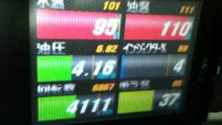 MR-S　水冷オイルクーラーの効果