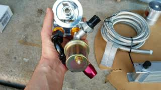 S14 KA24DET project - oil cooler installation part 1