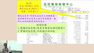 華陀智慧 解析-游朱義老師薪傳古典醫學-16檢驗報告