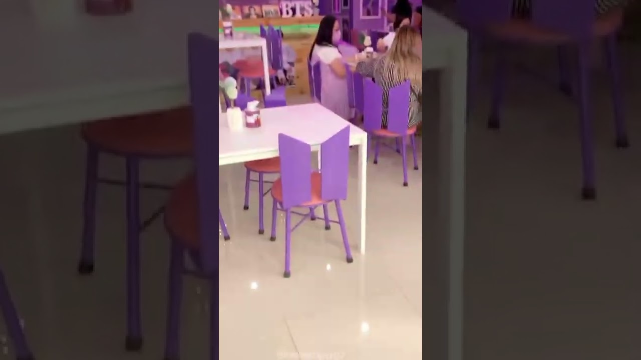 OT7 PURPLE CAFE BTS.