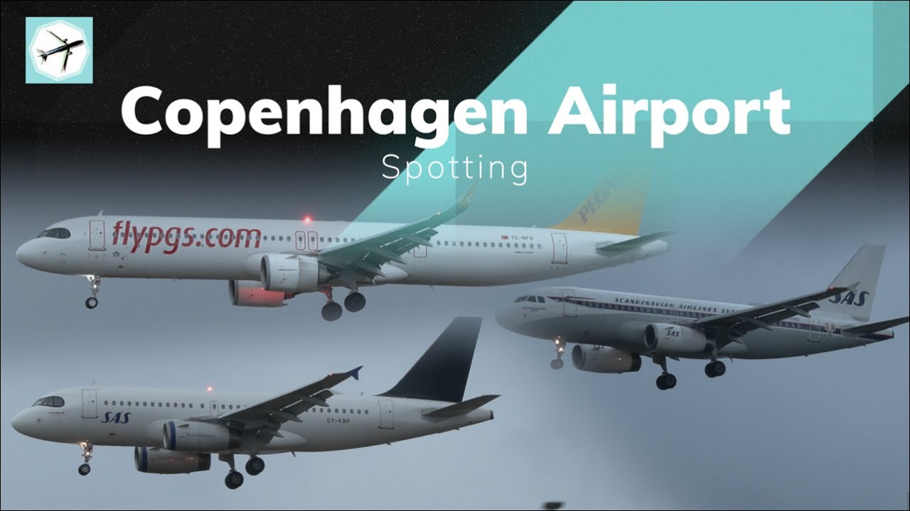 A3211NEO, A32N, B738, A319, ATR72, Pilatus PC-12 | Copenhagen Airport | Spotting