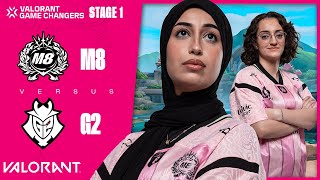 GAME CHANGERS -  STAGE 1 - W2 DAY 1 - VS G2 GOZEN