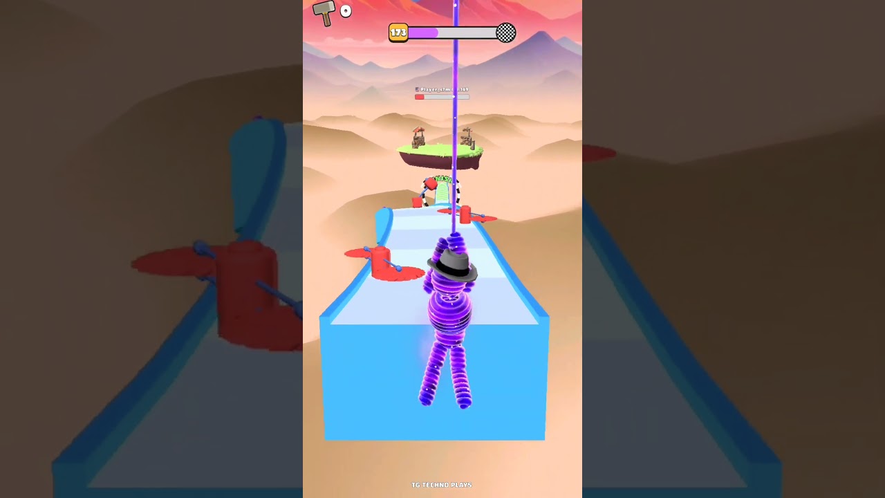 Rope Man Run Lvl 173 - To Hard Levels 🤯😱 