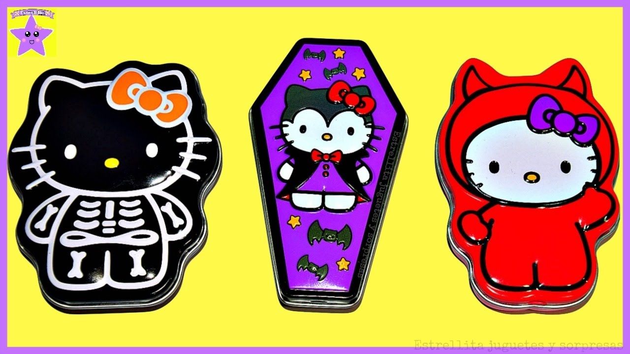 Hello Kitty Halloween Candy Y Sorpresas Frozen Shopkins Sheriff Callie