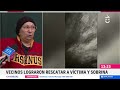Hombre roció a expareja con bencina y le prendió fuego para luego huir por los balcones de edificio