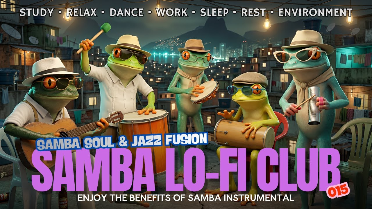 Samba Soul Coffee [528Hz] Happy Samba Instrumental Music for Work & Background