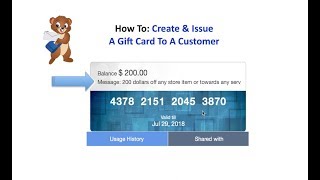 How to Create & Issue a Gift Card to a Customer On LiveSell