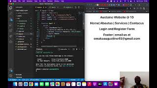 Reactjs, login, navbar, footer components
