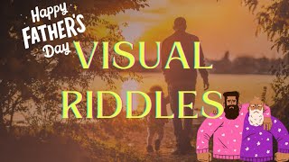 Celebrating Dads on a Father's Day! Seek and find visual puzzle - some easy and some very difficult