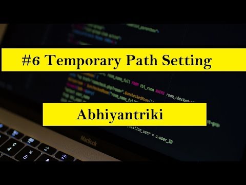 #6 temp path setting