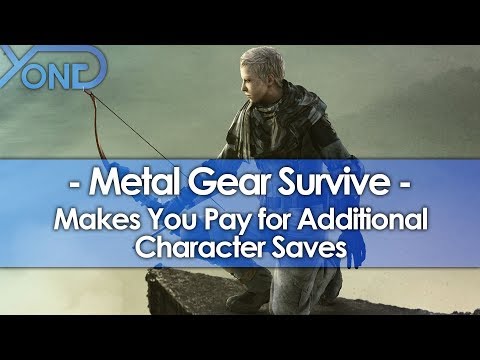 Video: Ja, Du Skal Virkelig Betale For En Ekstra Karakter Slot I Metal Gear Survive