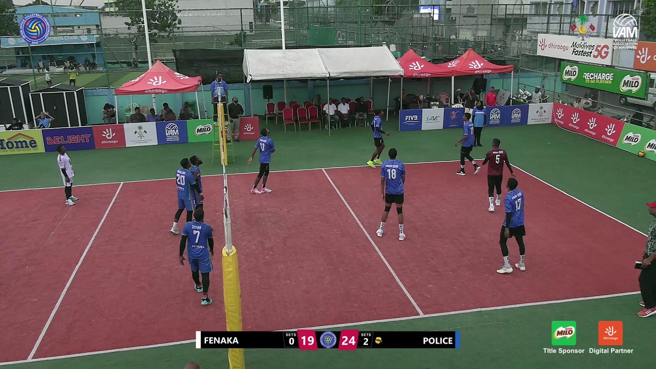 INTER OFFICE VOLLEYBALL CHAMPIONSHIP 2025 | FENAKA CORPORATION LTD VS MALDIVES POLICE SERVICE