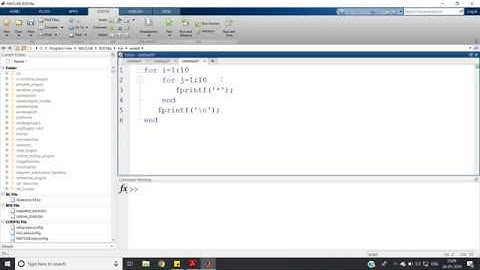 Rectangular star pattern printing in MATLAB