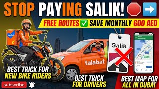 DUBAI NEW BIKE RIDERS & DRIVERS USE MAPS | NO SALIK ROUTES & FIND PARKED CARS BIKES EASILY