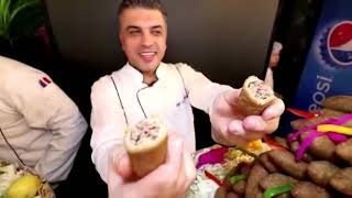 أضخم بوفية غداء في مطاعم سلورة الامارات دبي | ابداعات الشيف لقمان👨‍🍳