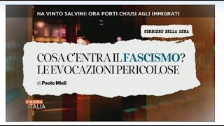Diego Fusaro Antifascismo In Enza Di Fascismo, Uno Strumento Del Capitale Rete4