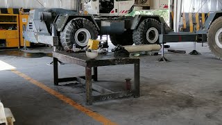 Terex crane hed gaiskit chenge & Boom assembly Repair