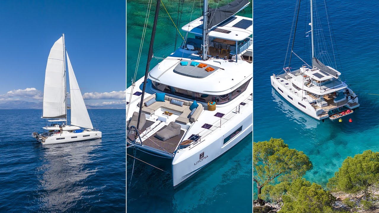 YACHT CATAMARAN UTOPIA, Marine Yacht Photography & Videography in Greece 