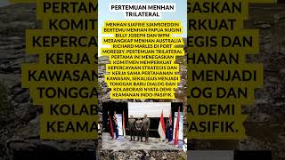 Pertemuan Menhan Trilateral #trending #beritaterbaru #beritaterkini #beritaviral #berita