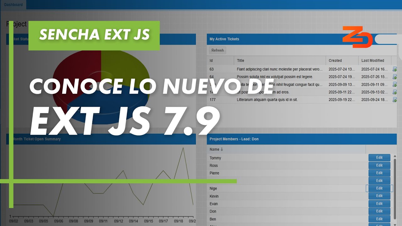 Novedades sobre Sencha Ext JS 7.9