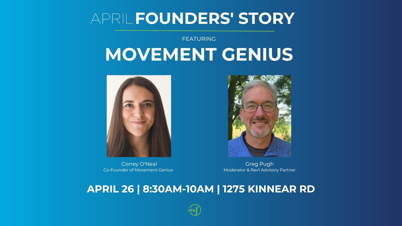 Founder’s Story featuring Corey O’Neal, Movement Genius
