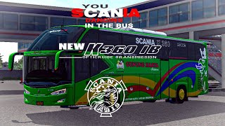 AVANTE H9 SCANIA K360iB // MOD BUSSID TERBARU V3.6.1