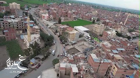 تصوير جوي كامل الشيخ محمد حامد السلكاوي سورة القصص  مليونية محلة حسن التاريخية بمحافظة الغربية