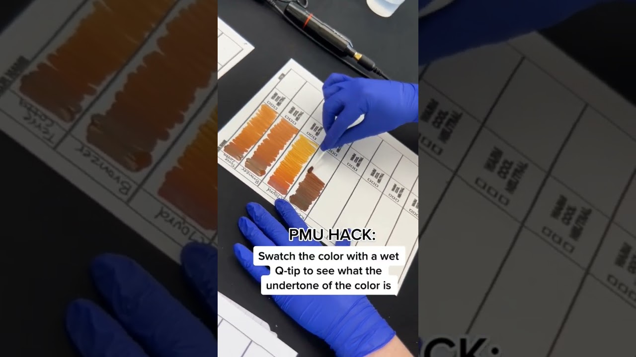 Using PermaBlend Pigments!                Hope this helps❤️