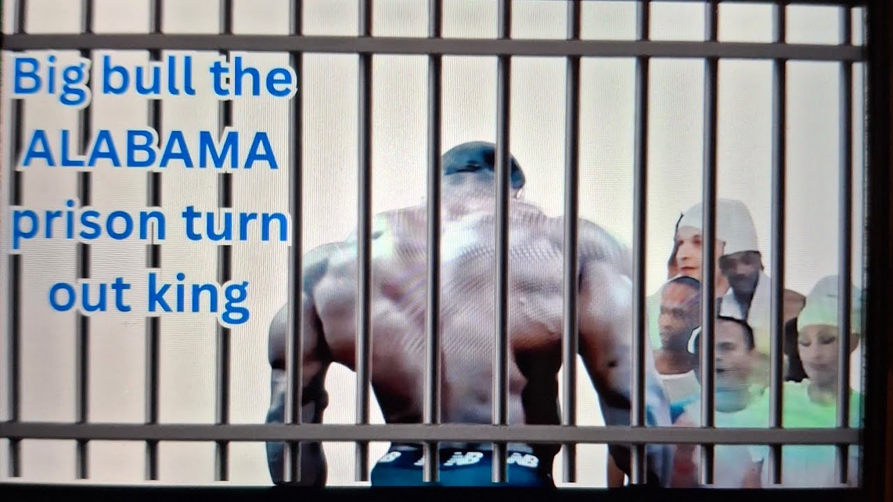 Тюрьма Алабамы... огромный бык захватил все задние двери