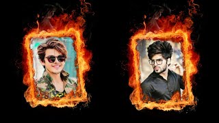 💓Picsart photo editing💓 how to make a fire frame. screenshot 4