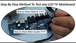 By Step Method Test Any Tv Main Board