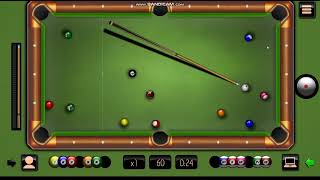 PLAYING 8 BALL BILLIARDS CLASSIC! | The Computer Beat Me! | Crazygames.com screenshot 1