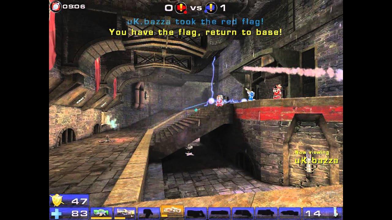 UT2004 CTF 5v5 - ClanBase Nations Cup 2011 - Belgium vs UK - Grendelkeep -  bazza - YouTube