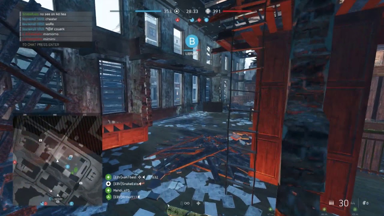 BF5 netcode and visibility issues