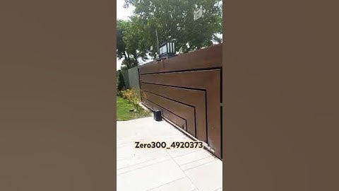 Automatic Sliding Gate Operator 1000kg Residential #autogate #swinggates #gatemotor #luxuryhomes