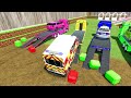 TRANSPORTING POLICE CARS, MCQUEEN CAR, AMBULANCE EMERGENCY CAR WITH TRUCKS ! Farming Simulator 22