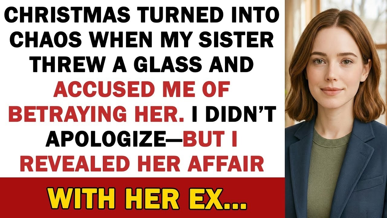 Christmas Turned Into Chaos When My Sister Threw A Glass And Accused