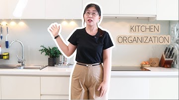 Tủ Bếp Nhà Mình CÓ GÌ Đằng Sau Sự TRỐNG TRƠN? | Kitchen Tour