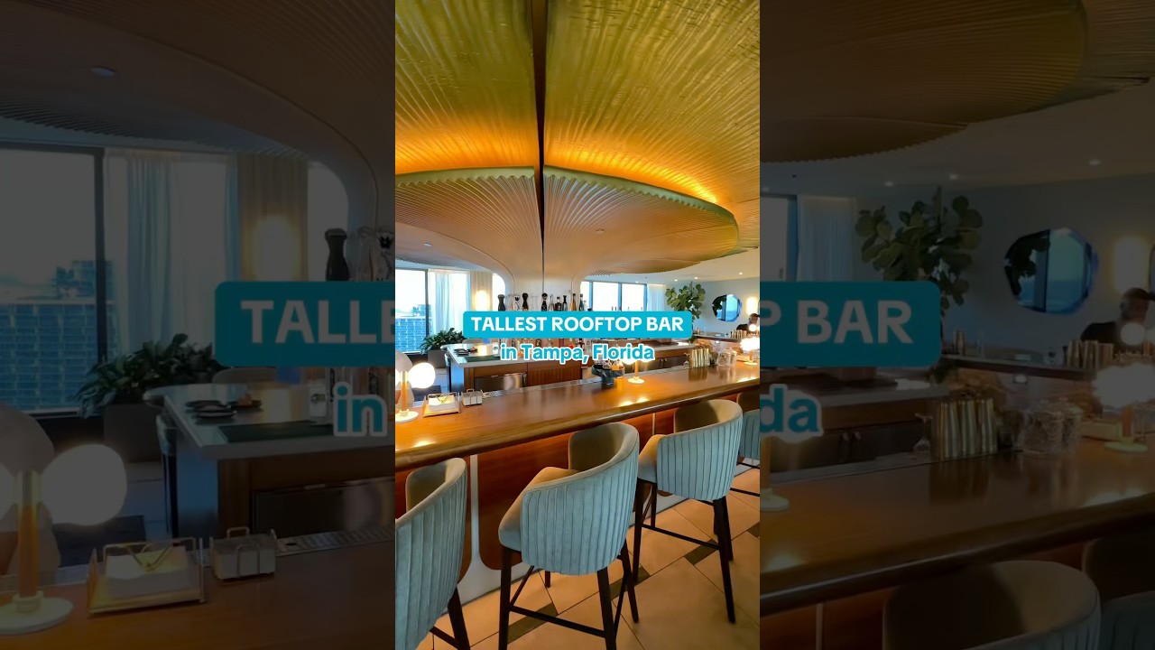 Have you been to the tallest rooftop bar in Tampa? 📍Beacon 
