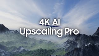 OLED Feature: 4K AI Upscaling Pro
