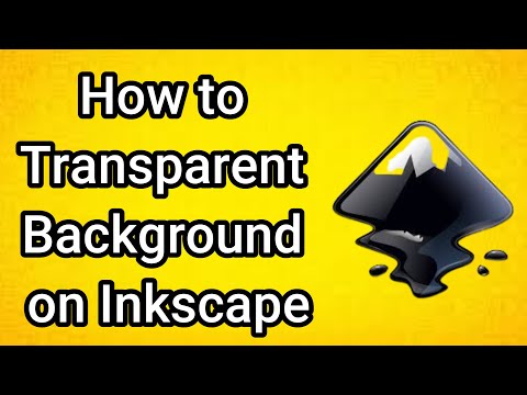 How to Transparent Background on Inkscape