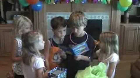 birthday party 7 8 09