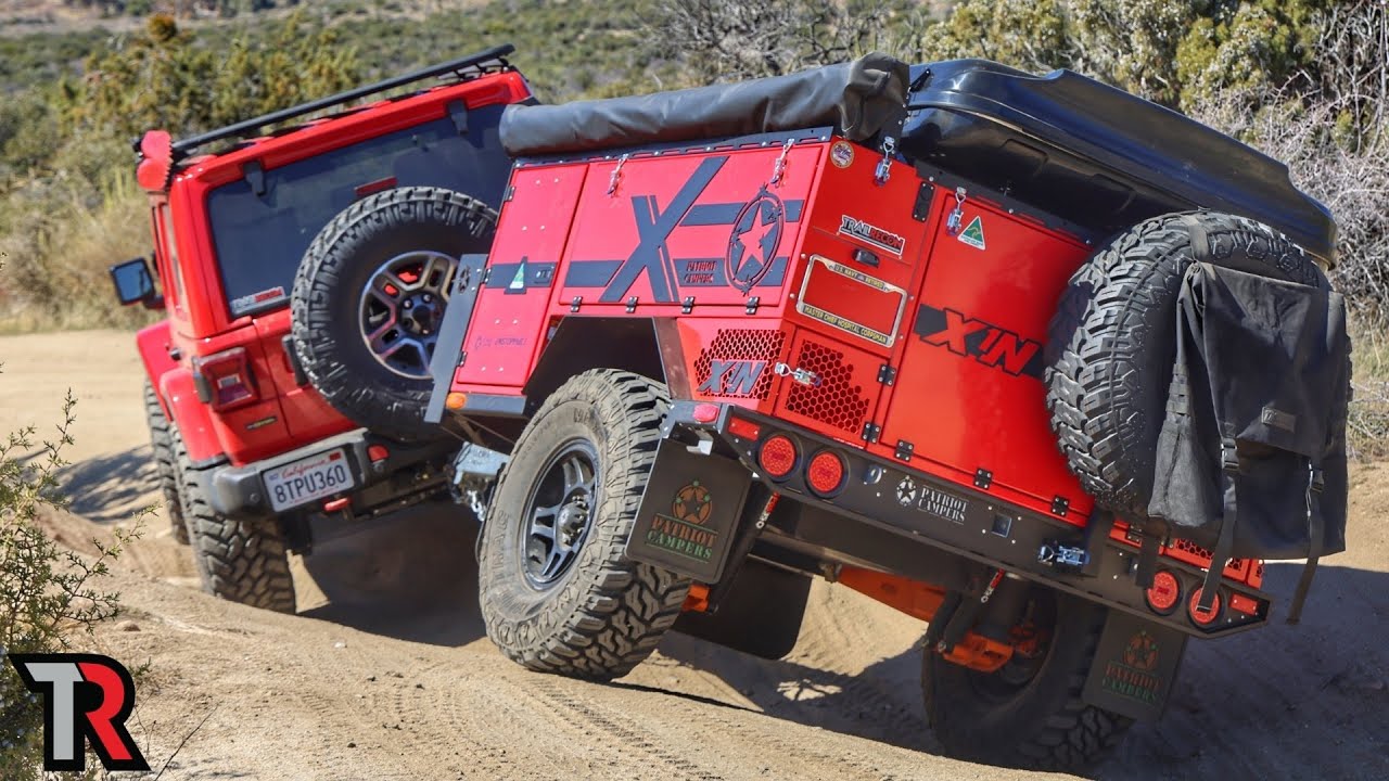 Unstoppable Overland Trailer Walk Around Patriot Campers X1 N Code 