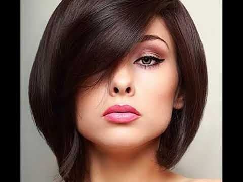 Medium hairstyles for heavy faces - YouTube