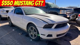 Copart Walk Around 1-7-22 + $550 2011 Ford Mustang!!