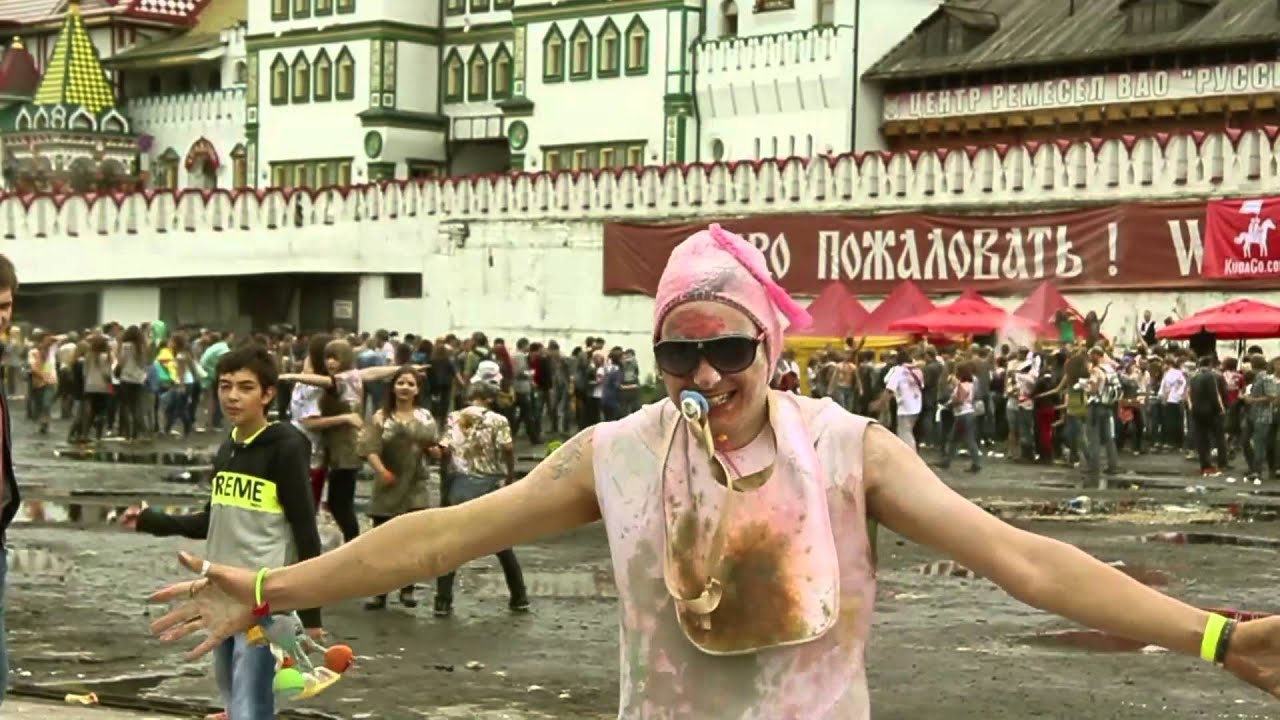Фестиваль красок в москве 2013 ColorFest 2013)