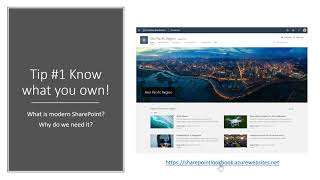 Top 5 Tips to succeed with Modern SharePoint