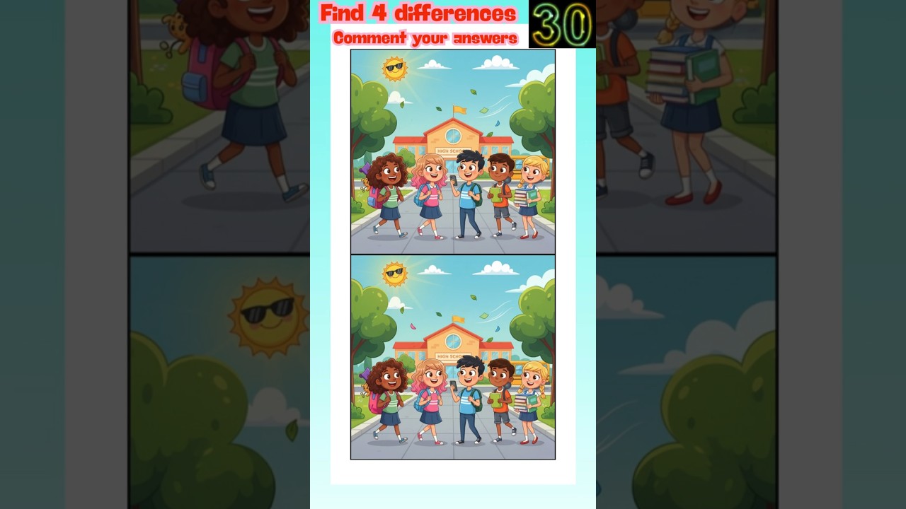 🧠 💡 Spot the Difference Game | Difficulty: Normal 