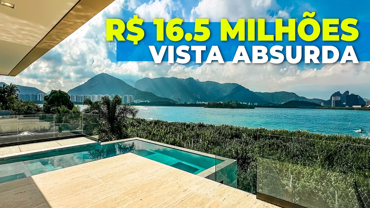 A Mansão Mais Desejada do Alphaville Barra | Piscina de Vidro e Elevador